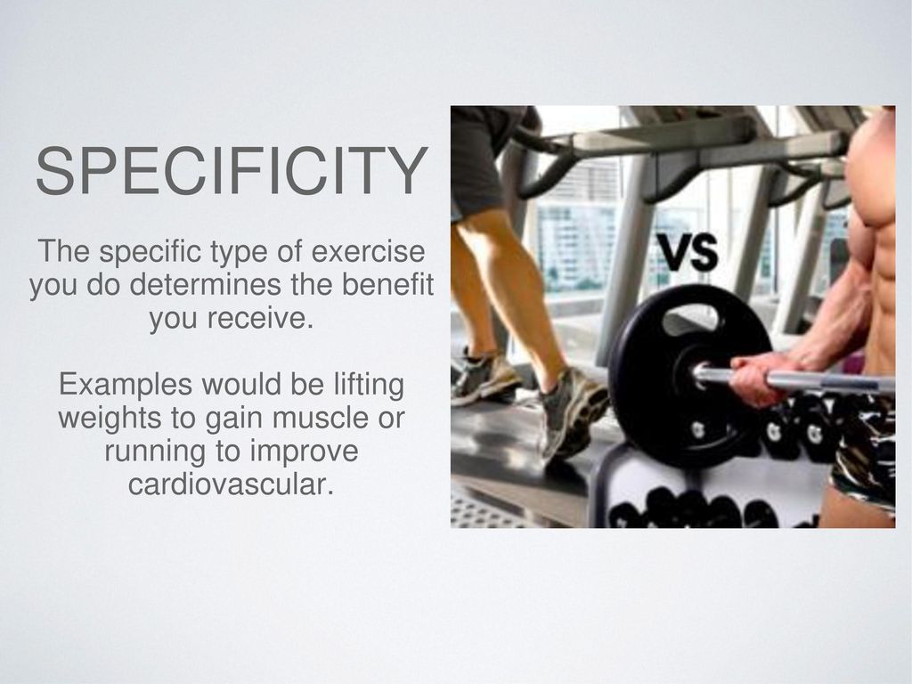 Specific type online of exercise